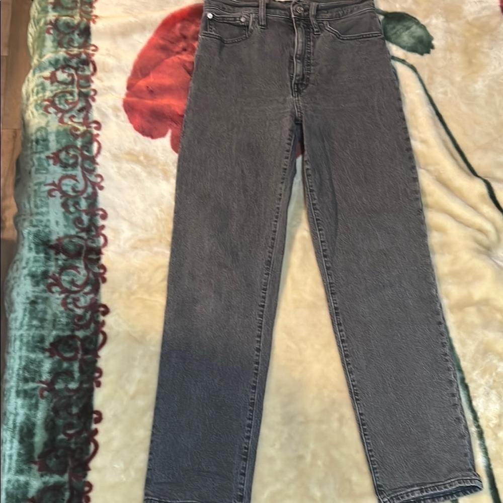 Classic Gray Denim Jeans
